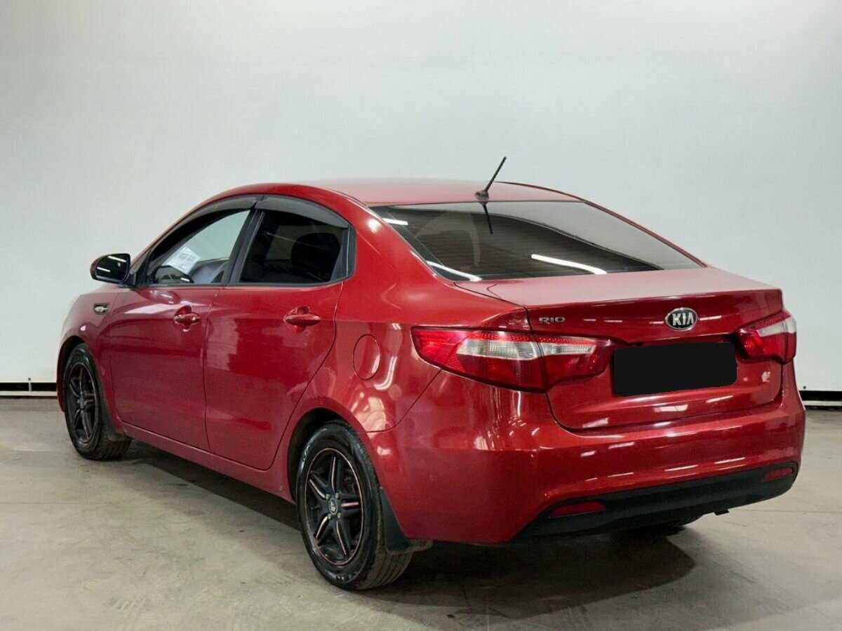 Kia Rio, 2013 Фото №7