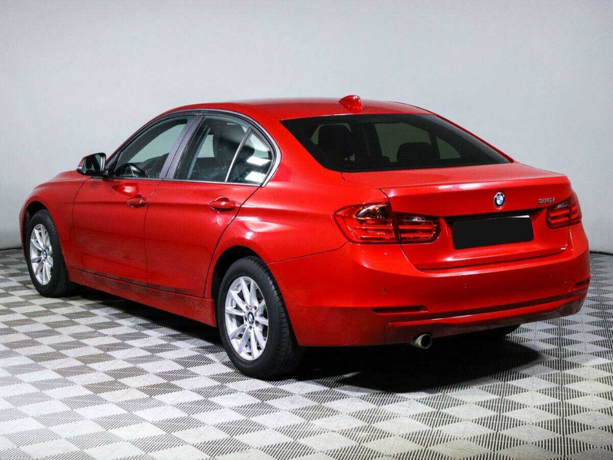 BMW 3 серии 316i, 2014 Фото №6