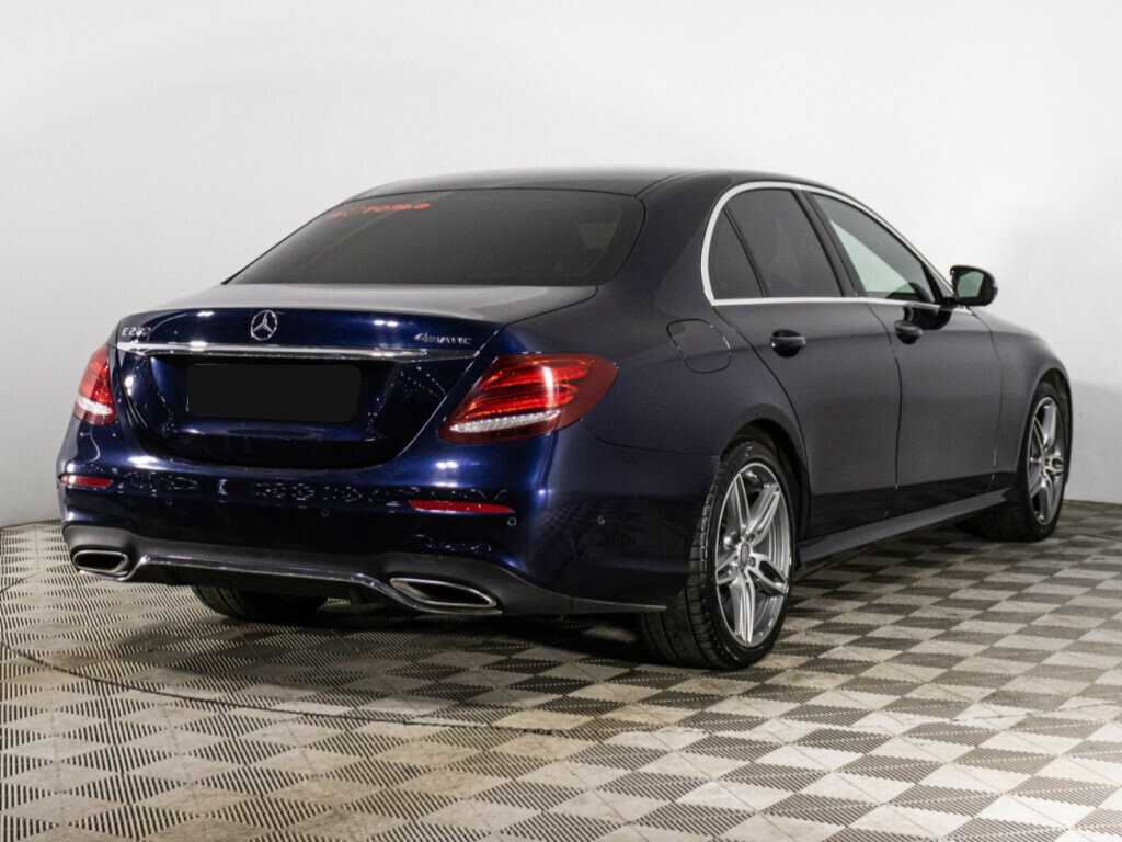 Mercedes-Benz E-Класс 200, 2017 Фото №5