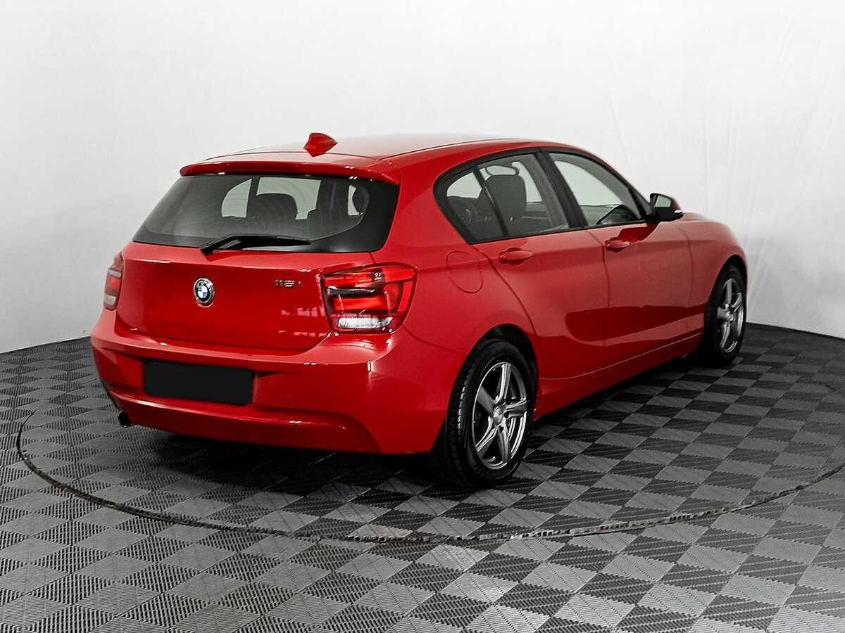 BMW 1 серии 116i, 2012 Фото №5