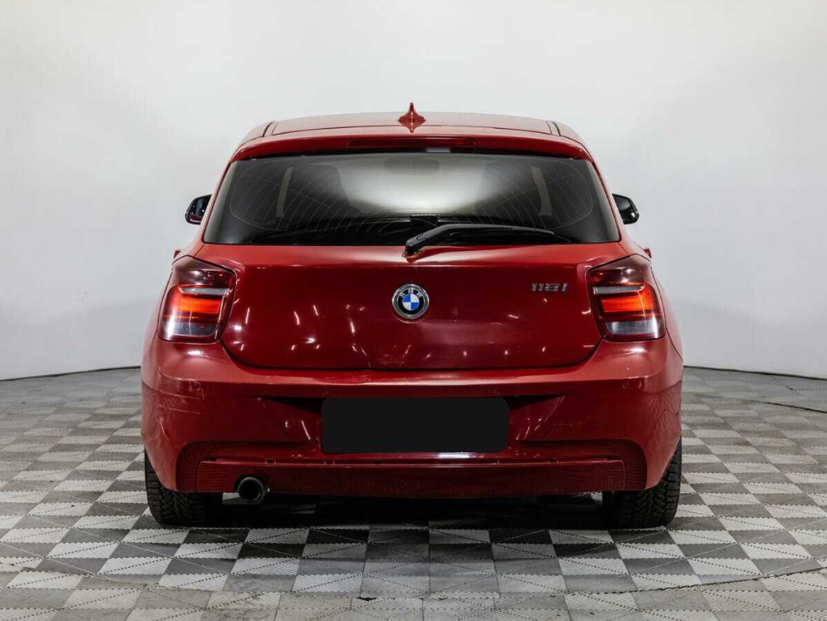BMW 1 серии 118i, 2012 Фото №5