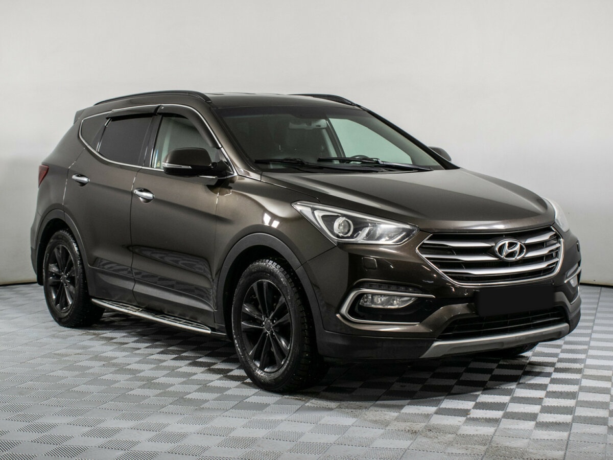Hyundai Santa Fe III Рестайлинг, 2017 Фото №3