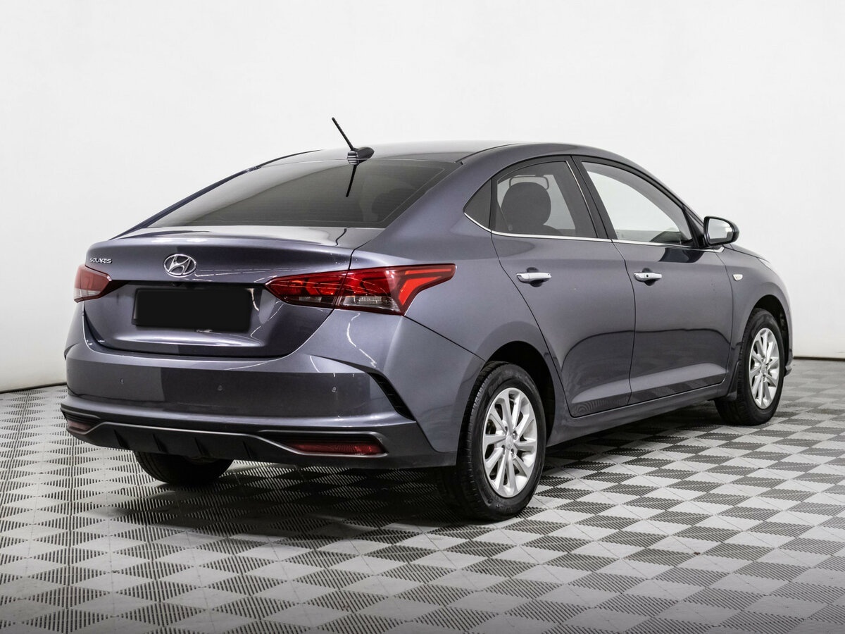 Hyundai Solaris II Рестайлинг, 2021 Фото №4