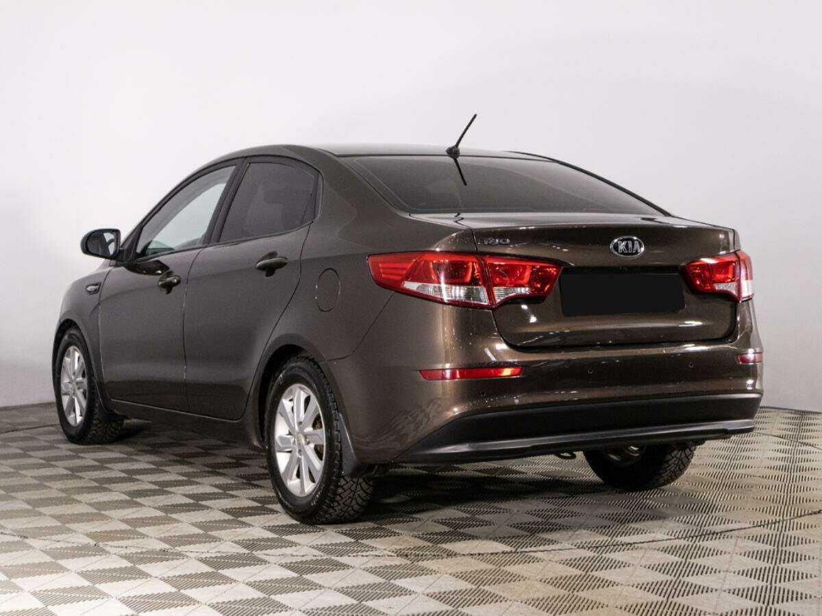 Kia Rio, 2016 Фото №7