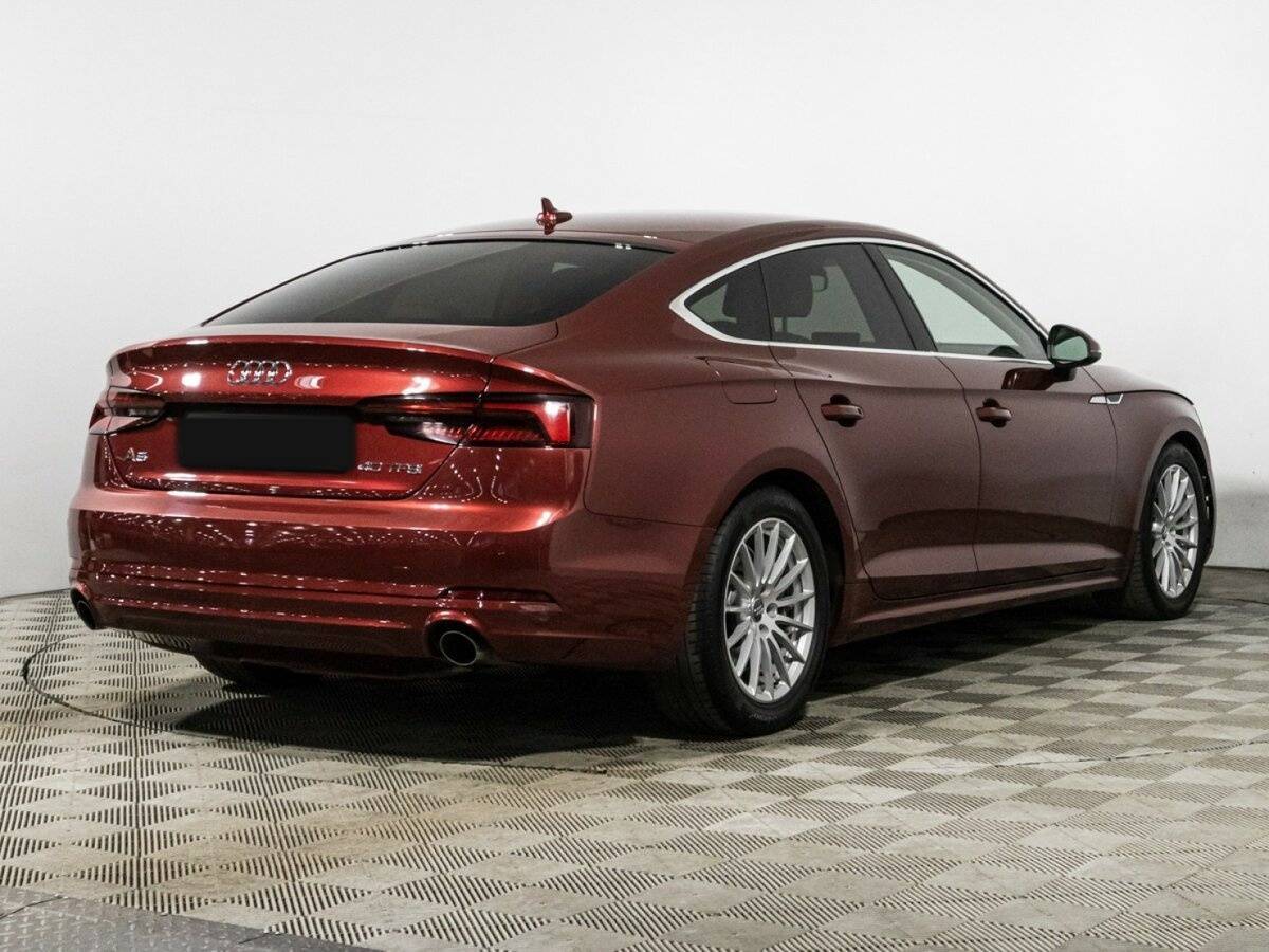 Audi A5 Sportback, 2018 Фото №5
