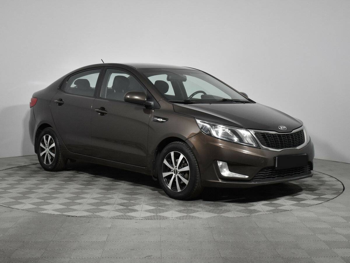 Kia Rio 6-speed, 2014 Фото №3