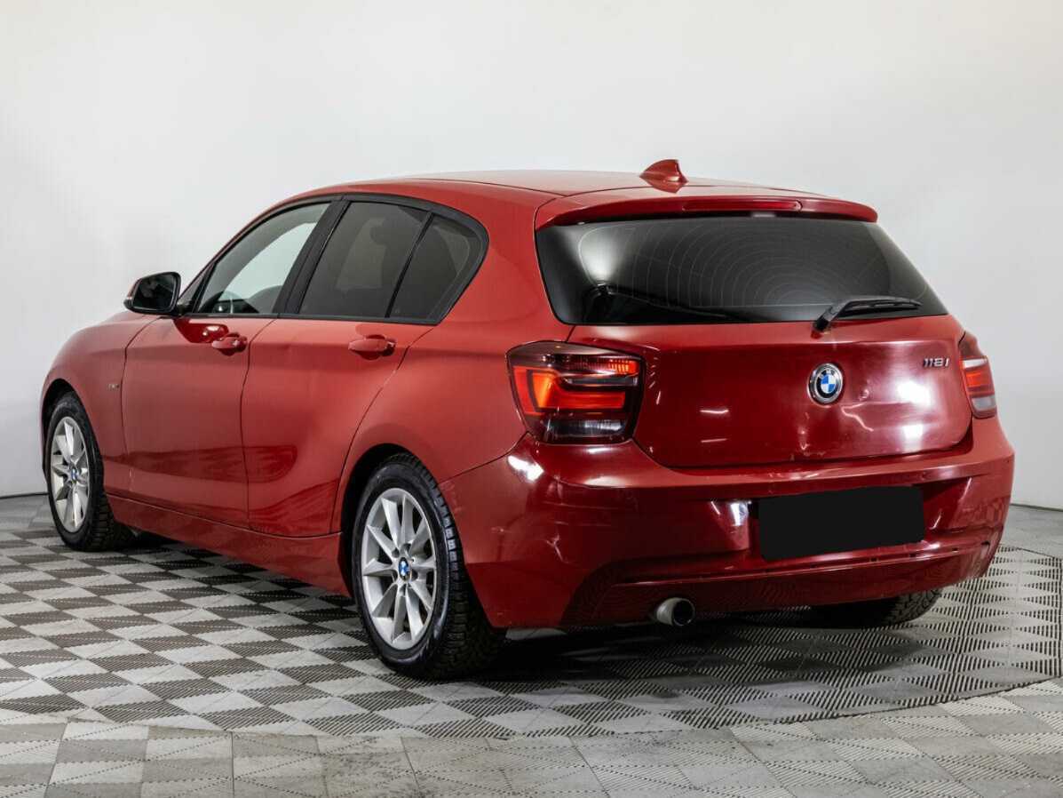 BMW 1 серии 118i, 2012 Фото №6