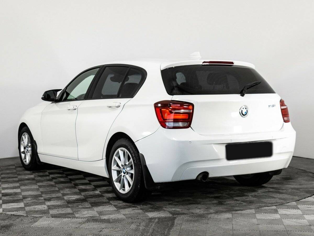 BMW 1 серии 116i, 2012 Фото №6