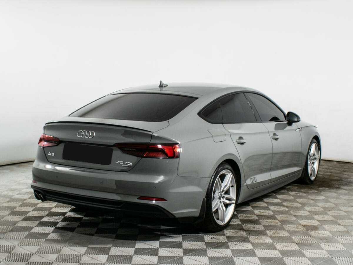 Audi A5 Sportback, 2018 Фото №4