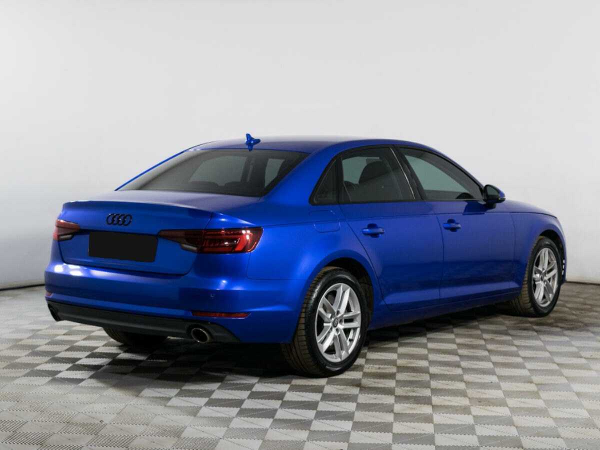 Audi A4, 2017 Фото №4