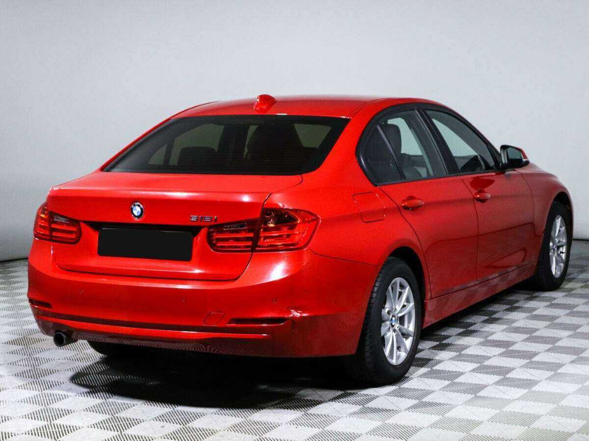 BMW 3 серии 316i, 2014 Фото №5