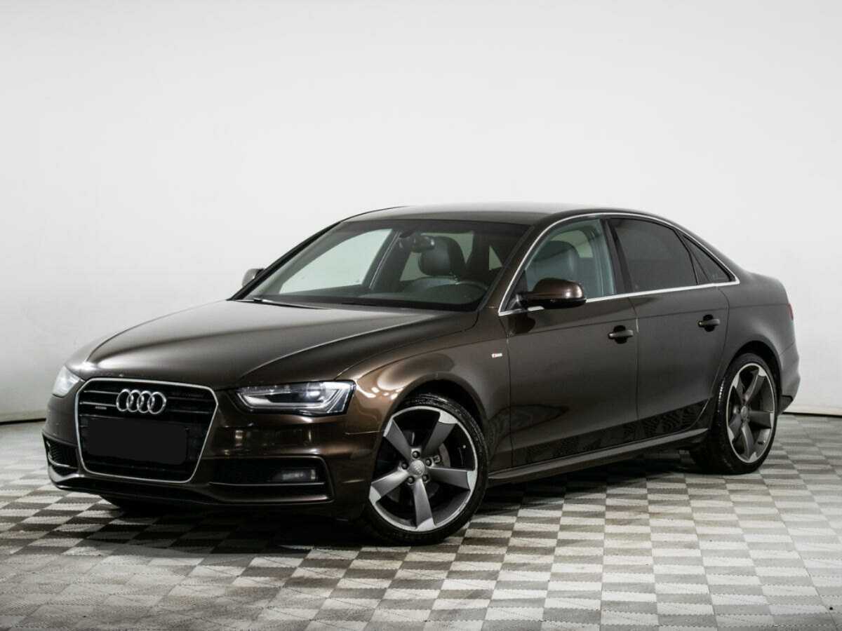 Audi A4, 2014 Фото №1