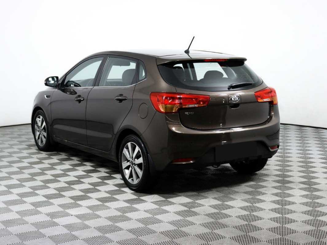 Kia Rio, 2015 Фото №7