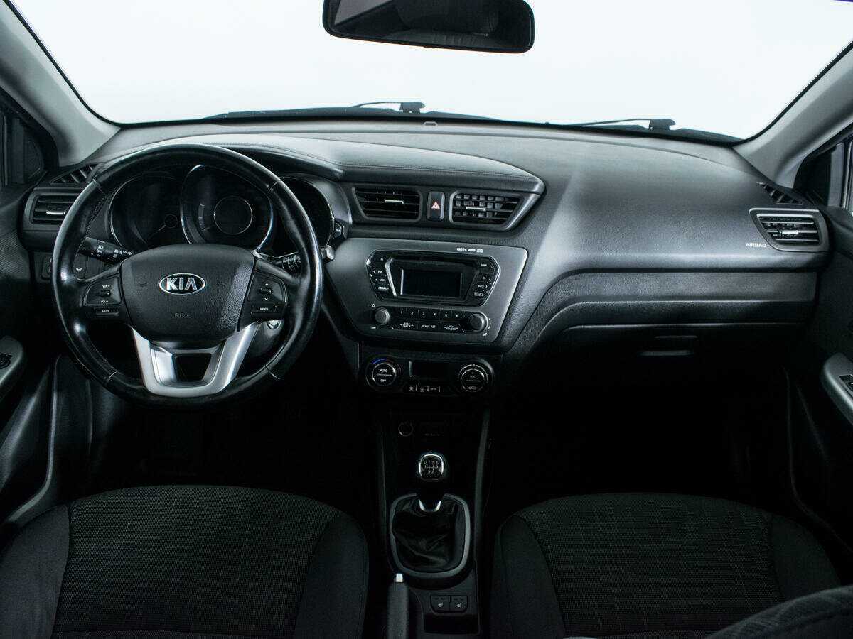 Kia Rio 5-speed, 2013 Фото №12