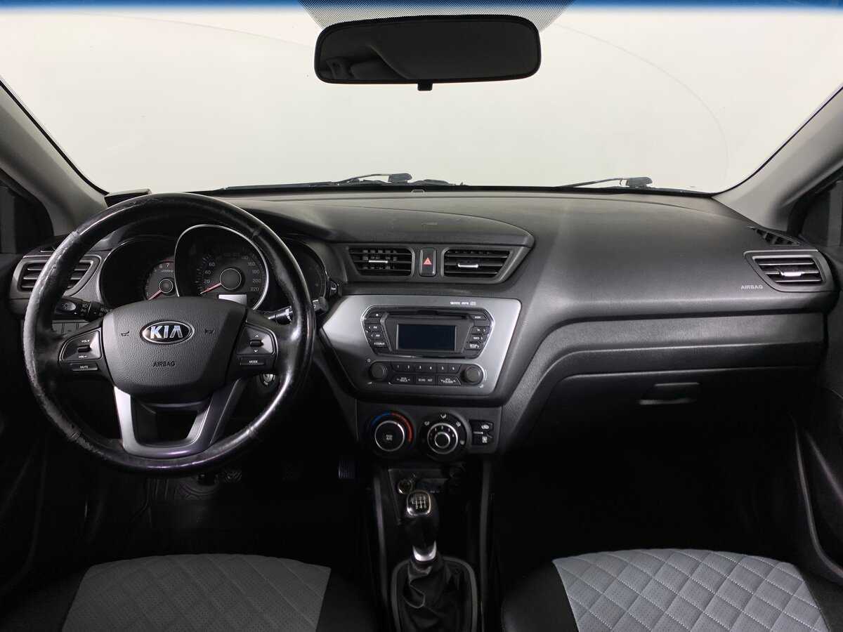 Kia Rio 5-speed, 2014 Фото №10