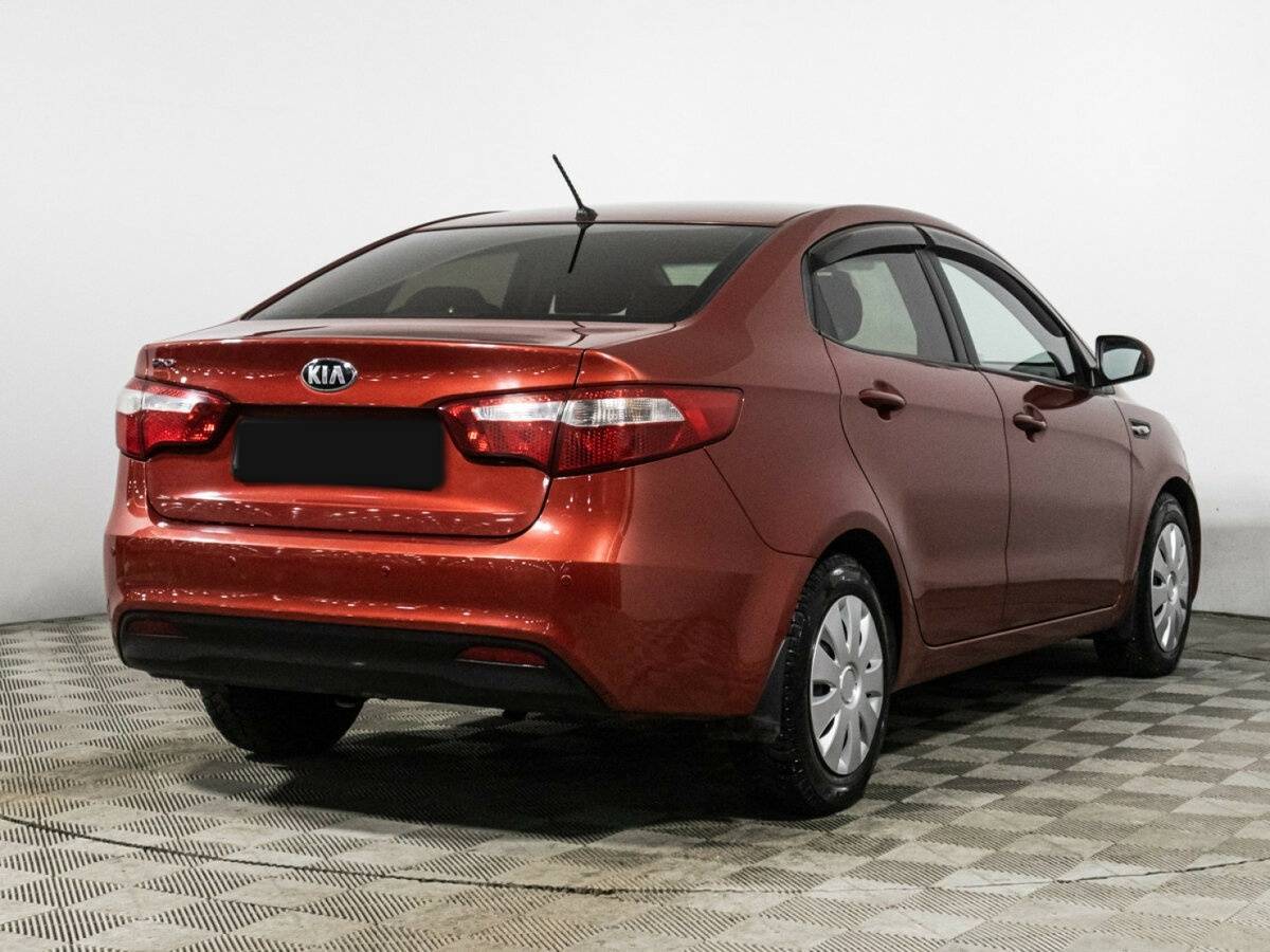 Kia Rio 6-speed, 2014 Фото №5