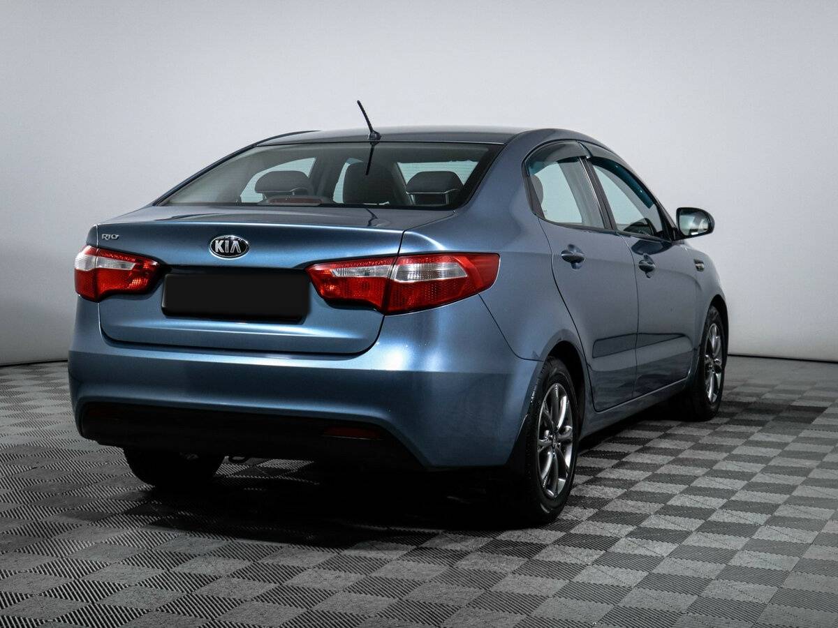 Kia Rio 5-speed III, 2013 Фото №4
