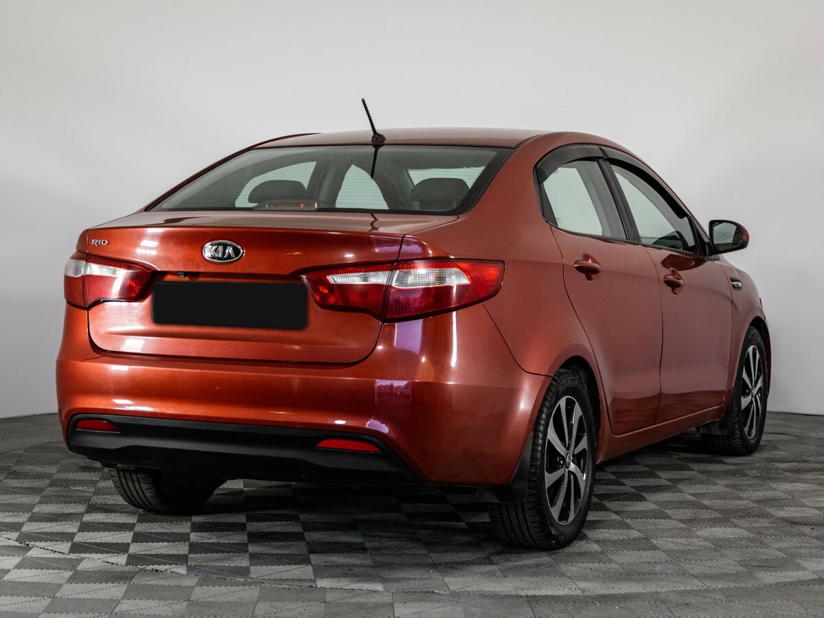 Kia Rio 5-speed III, 2012 Фото №4